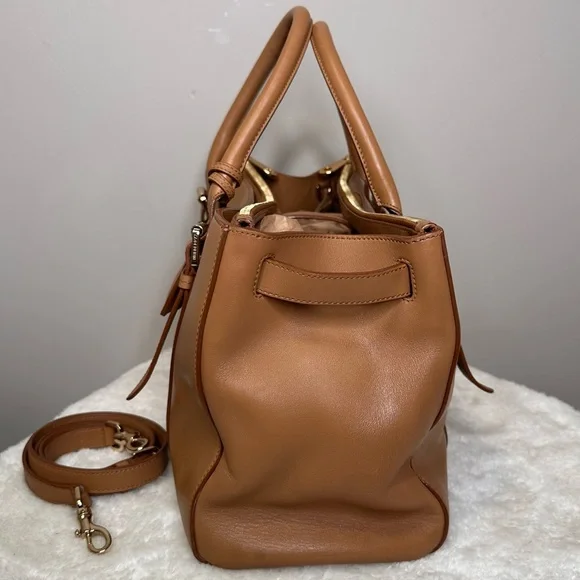 Mulberry Tan Double Zip Bayswater Tote - Picture 4 of 14